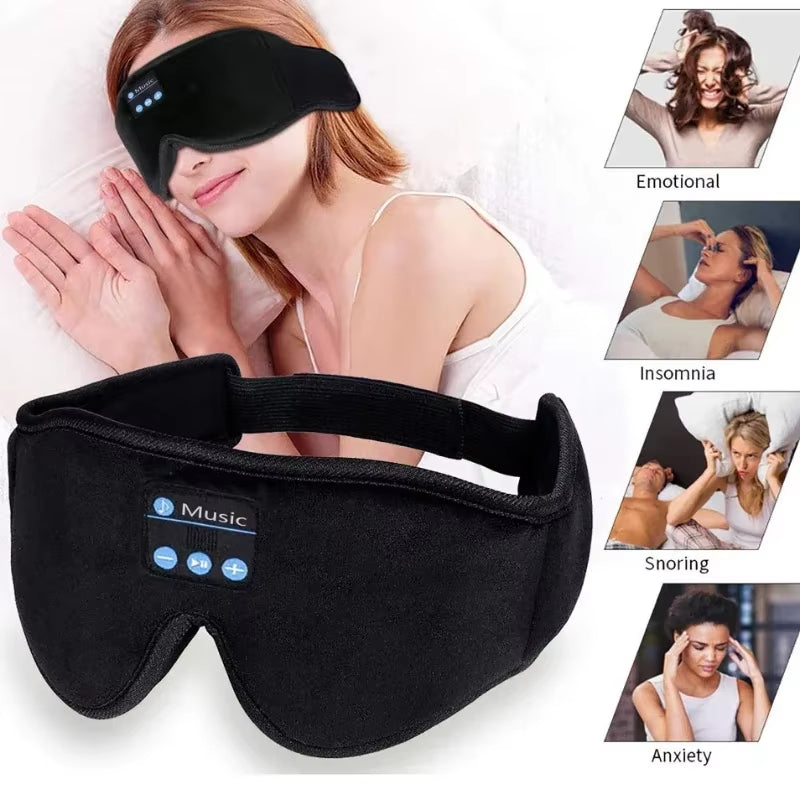 Experience Ultimate Relaxation with Our Bluetooth Sleeping Mask Featuring Built-In HD Speakers