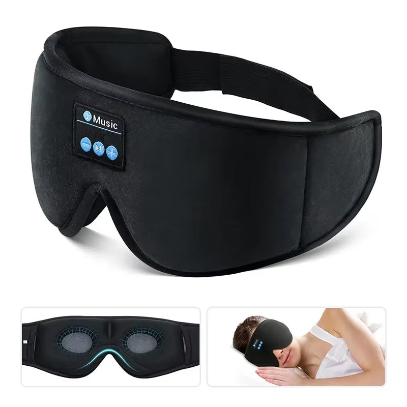 Experience Ultimate Relaxation with Our Bluetooth Sleeping Mask Featuring Built-In HD Speakers